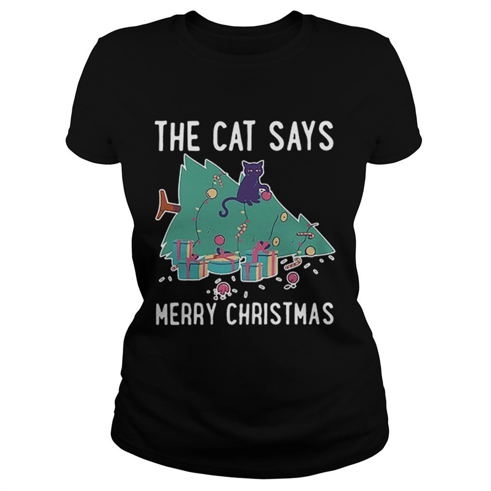 the-cat-says-merry-christmas-shirt-9xslcqdf The cat says Merry Christmas shirt