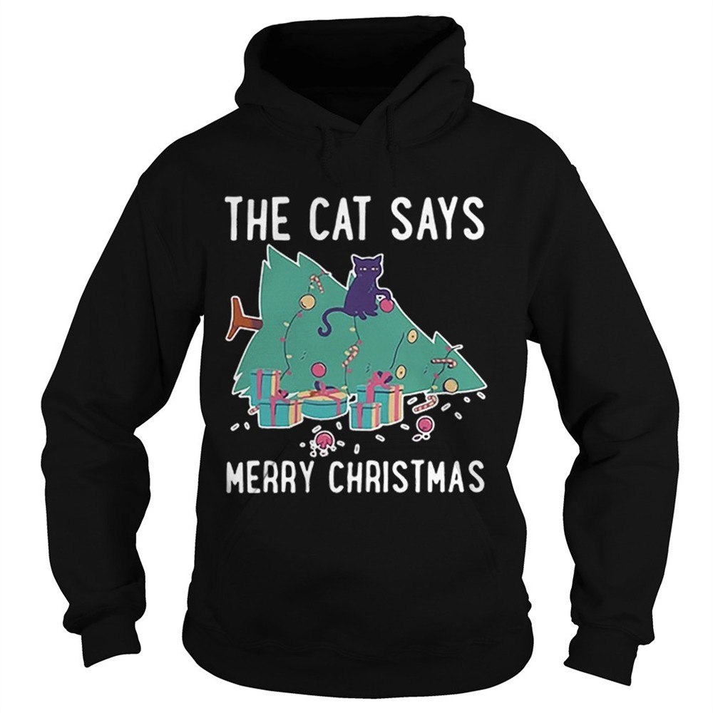 the-cat-says-merry-christmas-shirt-9xslcqdf The cat says Merry Christmas shirt