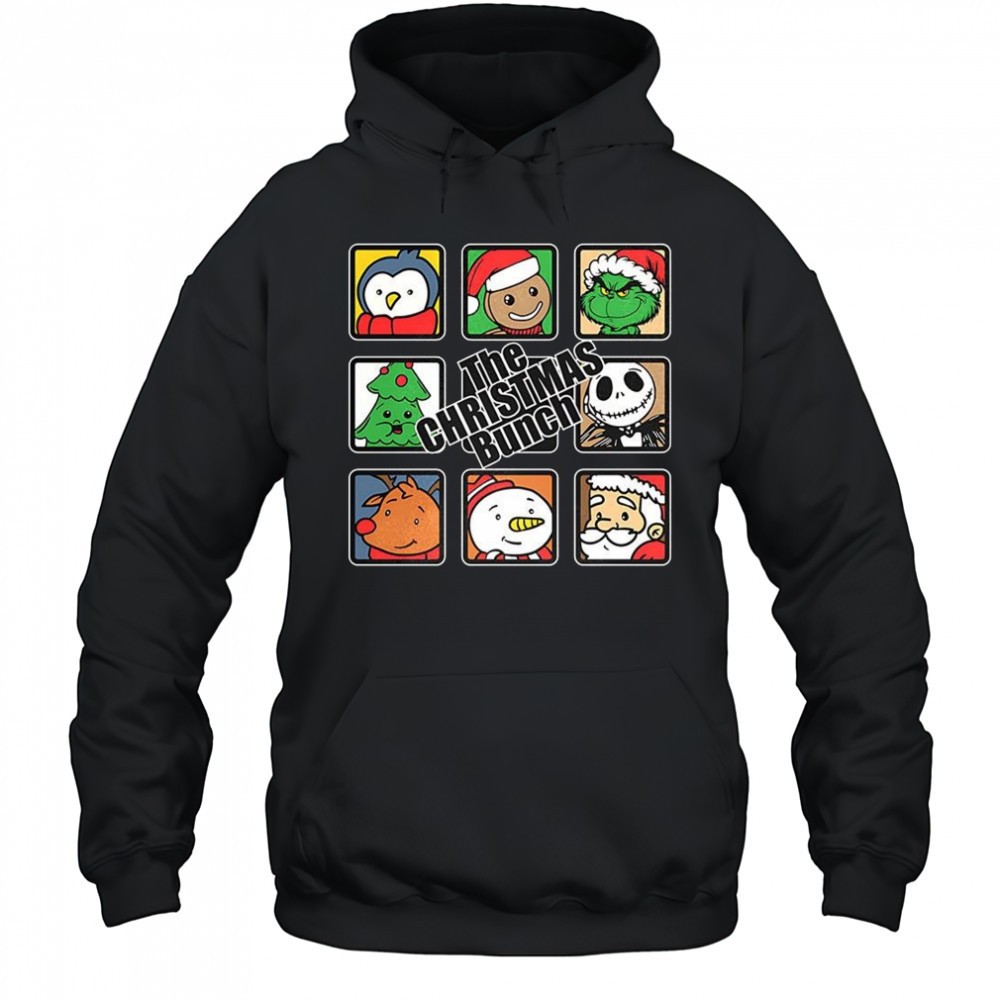 The Christmas bunch cartoon characters shirt