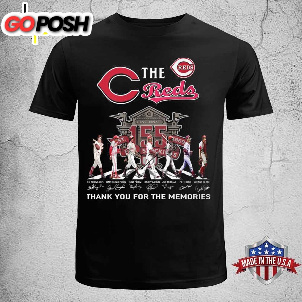 The Cincinnati Reds City Thank You For The Memories T-Shirt