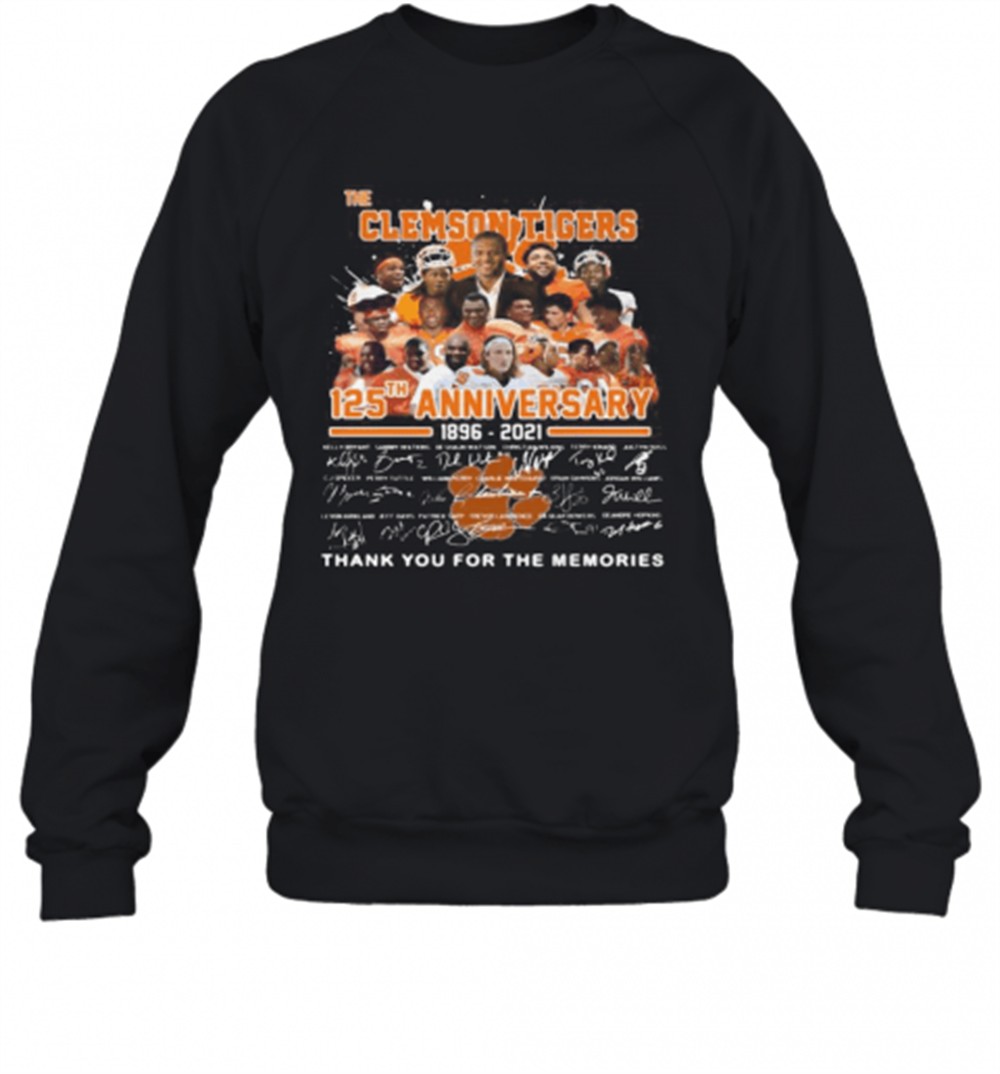 the-clemson-tigers-125th-anniversary-1896-2020-thank-you-for-the-memories-signat-m9fs50pf The Clemson Tigers 125Th Anniversary 1896 2020 Thank You For The Memories Signatures T-Shirt