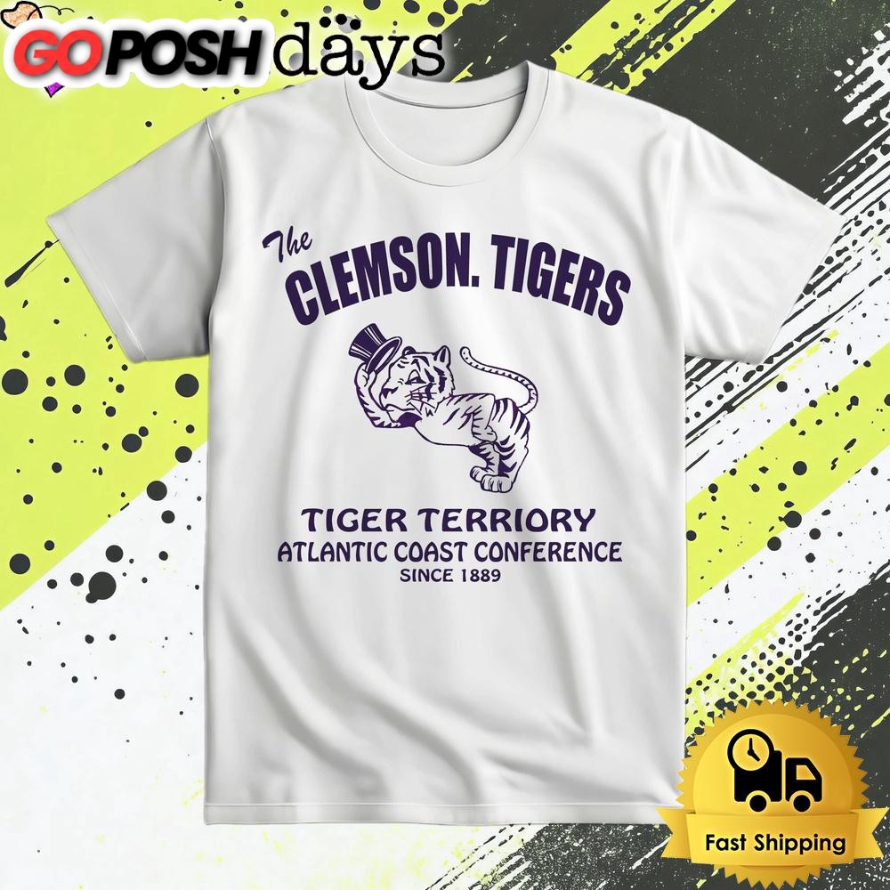 The Clemson Tigers Football Tiger Territory T Shirt