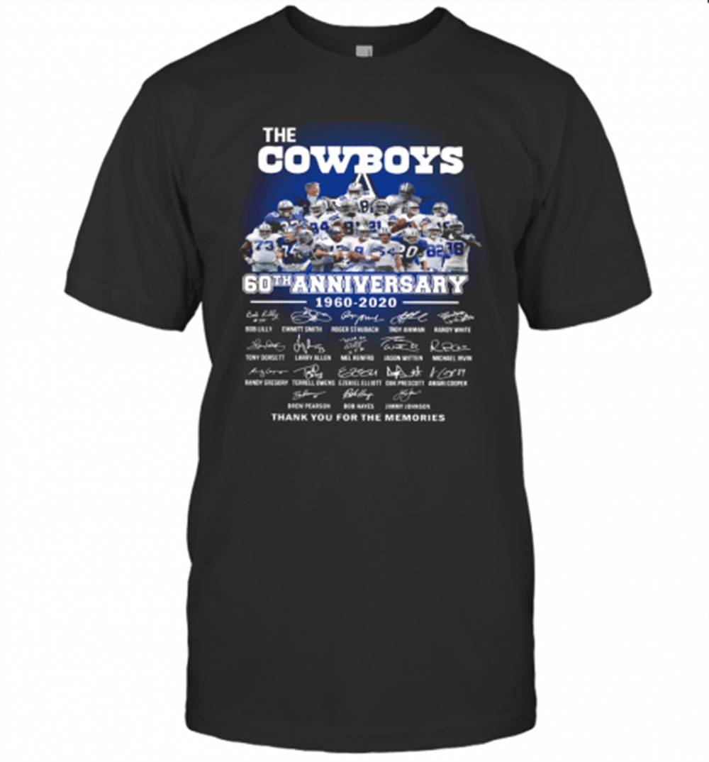 the-cowboys-60th-anniversary-1960-2020-signature-thank-you-for-the-memories-t-sh-c7dov8qs The Cowboys 60Th Anniversary 1960 2020 Signature Thank You For The Memories T-Shirt