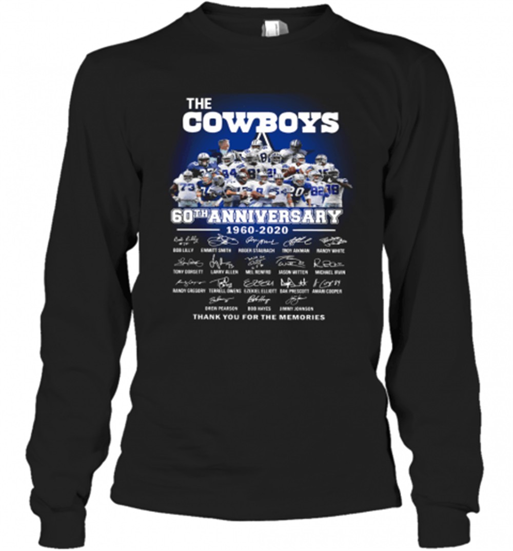 the-cowboys-60th-anniversary-1960-2020-signature-thank-you-for-the-memories-t-sh-c7dov8qs The Cowboys 60Th Anniversary 1960 2020 Signature Thank You For The Memories T-Shirt