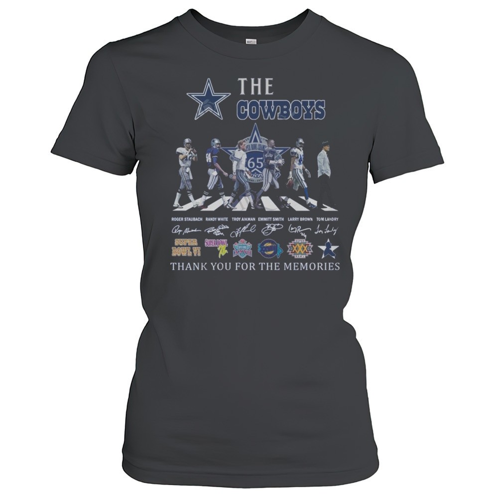 the-cowboys-65th-1960-2025-thank-you-for-the-memories-signatures-walking-shirt-dj0rygbw The Cowboys 65th 1960-2025 Thank You For The Memories Signatures Walking Shirt