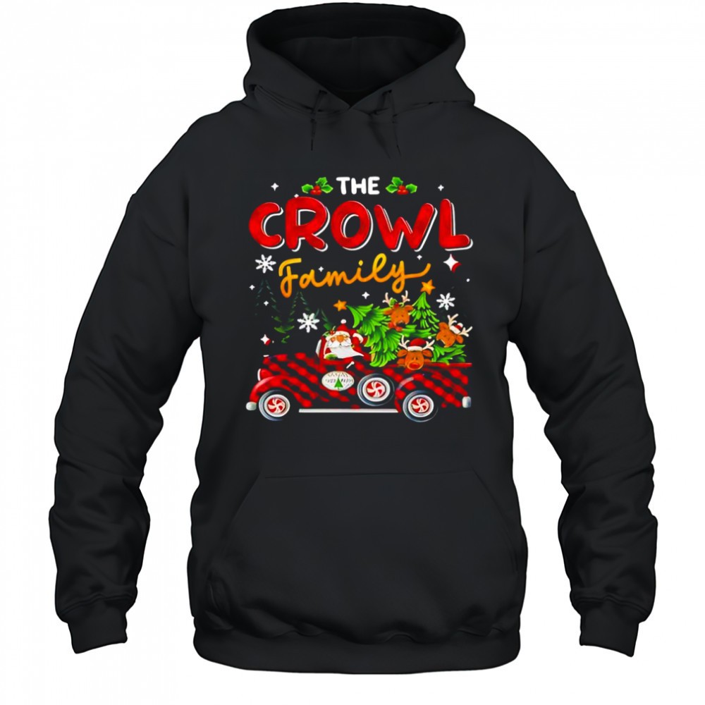 The Crowl Family Christmas Matching Pajamas Group Gift shirt