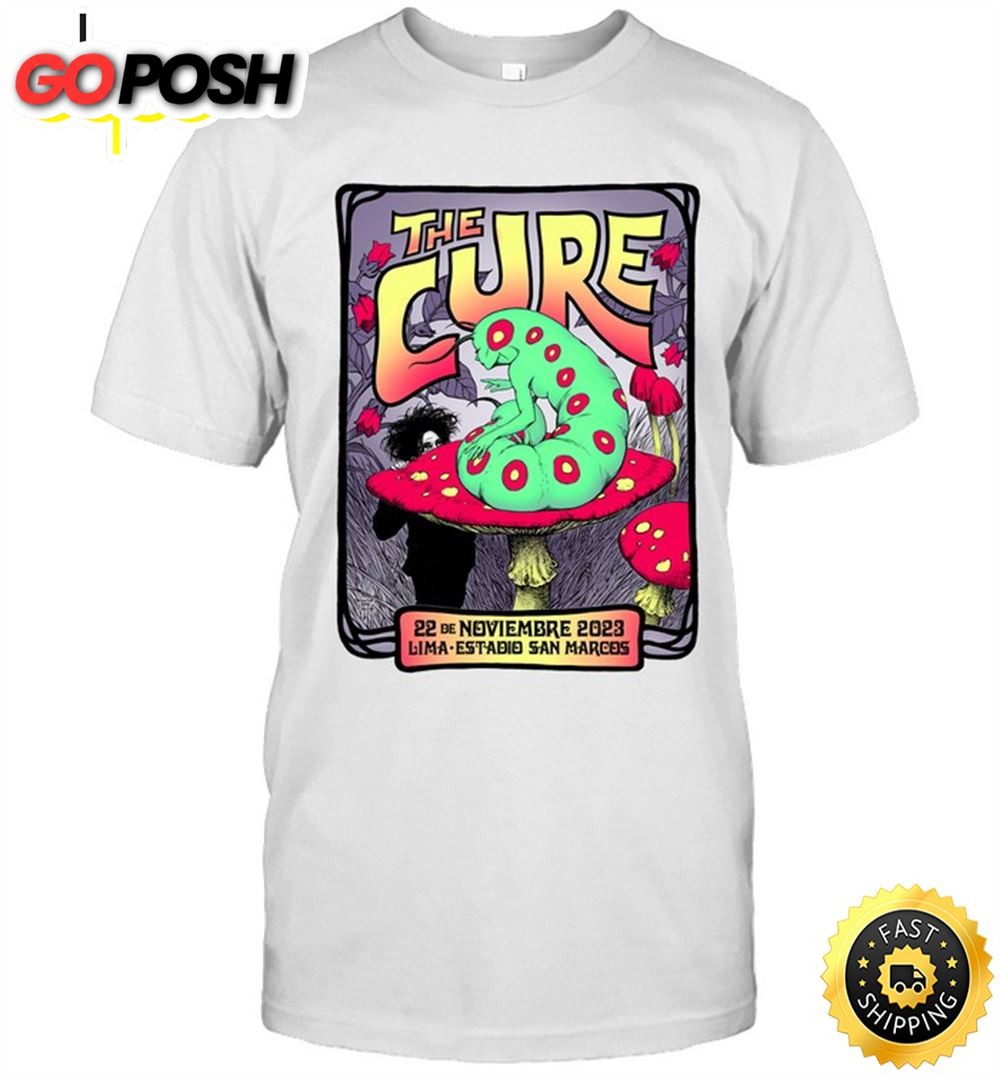 The Cure At Estadio San Marcos In Lima, Peru November 22, 2025 Tee