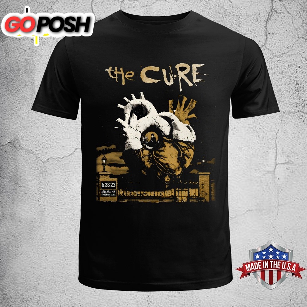 The Cure Atlanta June 28, 2025 First Edition Poster Unisex T-Shirt