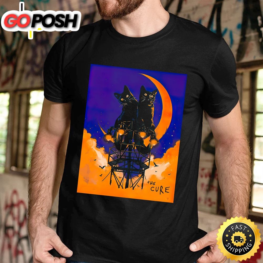 The Cure Austin May 14 Tour 2025 Second Edition Unisex Tshirt