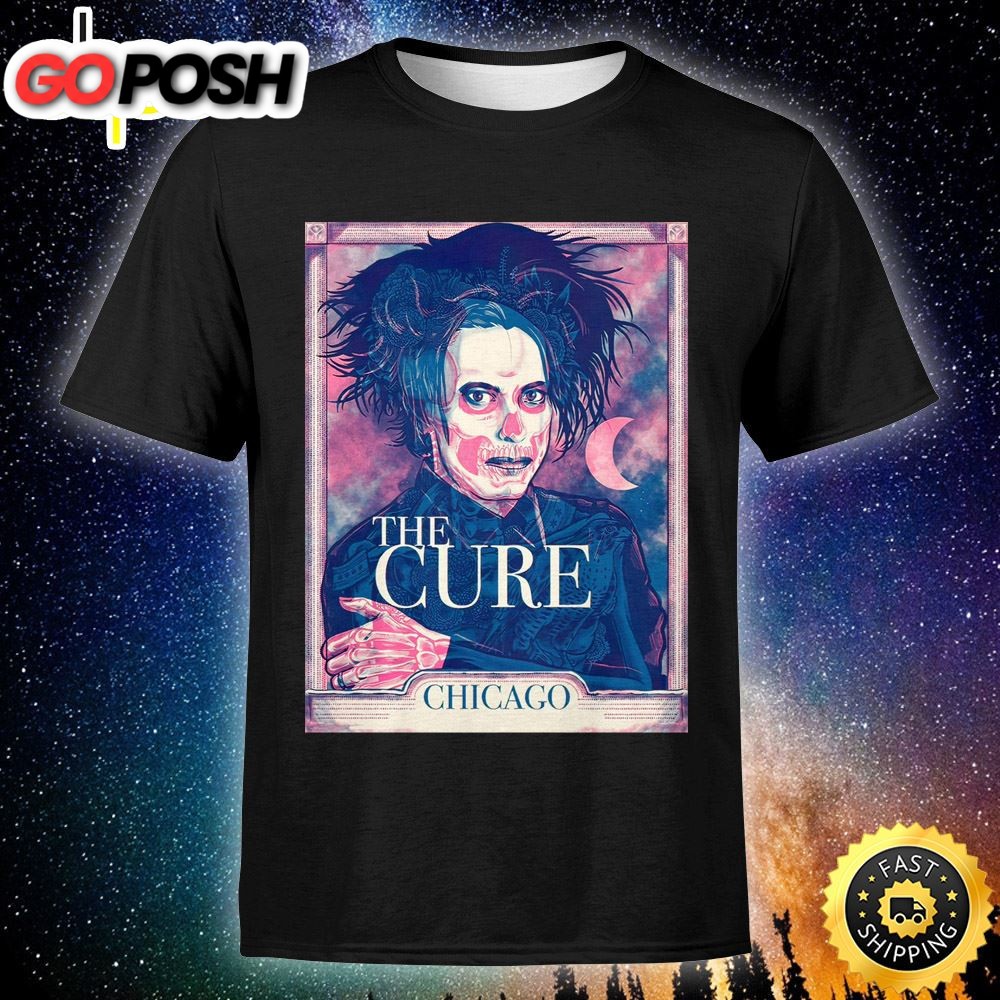The Cure Chicago June 10 Tour 2025 Unisex T-shirt