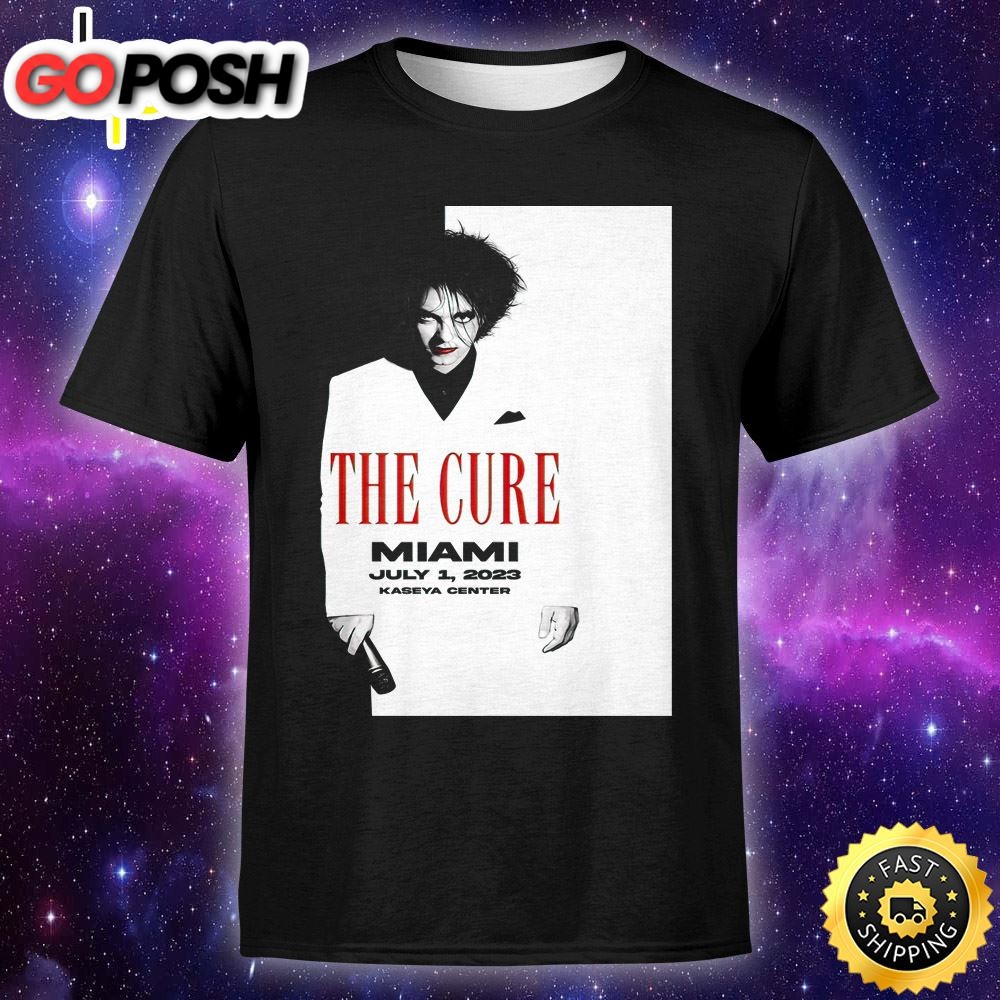 The Cure Miami July 1, 2025 First Edition Unisex T-Shirt