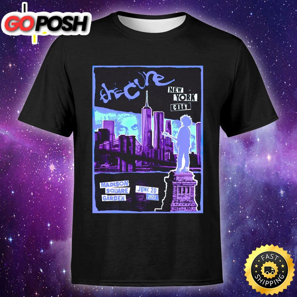 The Cure New York City June 20, 2025 Second Edition Unisex Tshirt