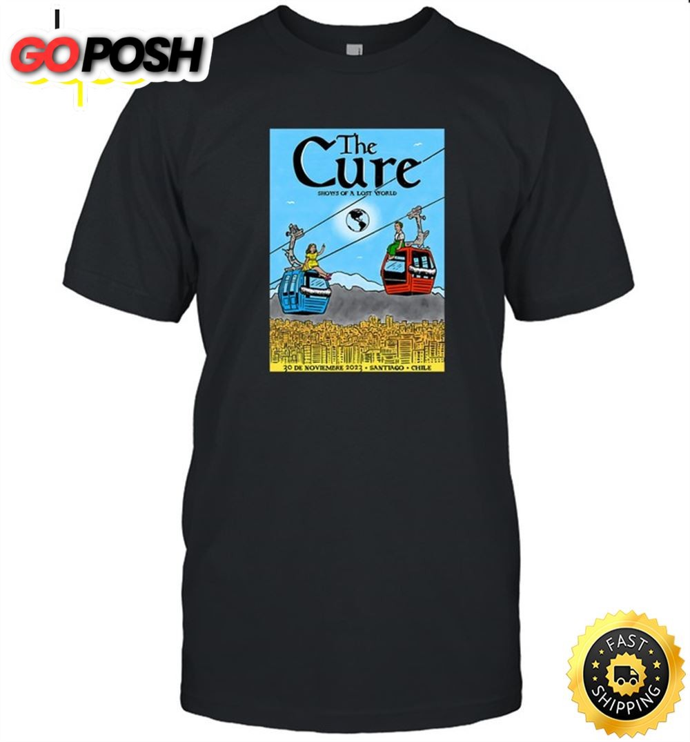 The Cure November 30, 2025 Estadio Monumental Santiago, Chile Shirt