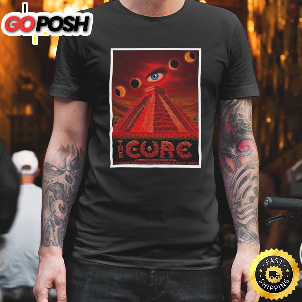 The Cure On Stage Tonight At Corona Capital Autodromo Hermanos Rodriguez Mexico City Shirt