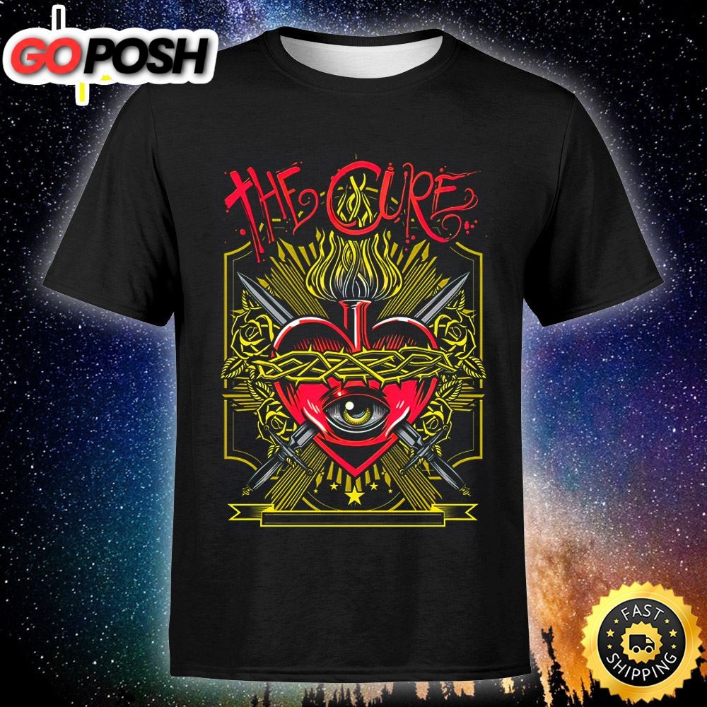 The Cure Salt Lake City June 4 Tour 2025 Unisex T-shirt