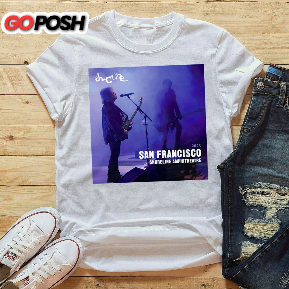 The Cure San Francisco Night Two Tonight Show Of Alost World Tour 2025 Unisex Tshirt