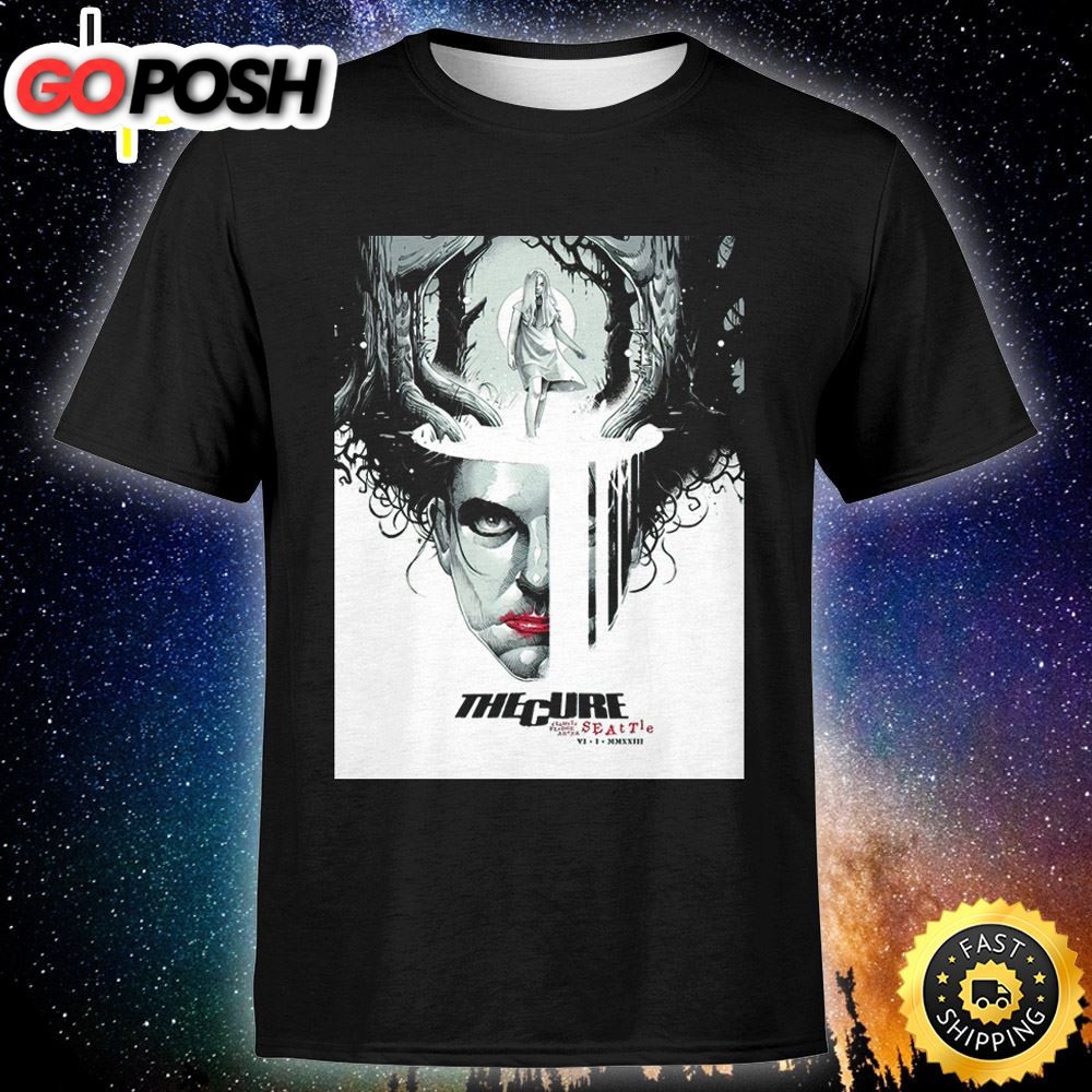 The Cure Seattle June 1 Tour 2025 Unisex T-shirt