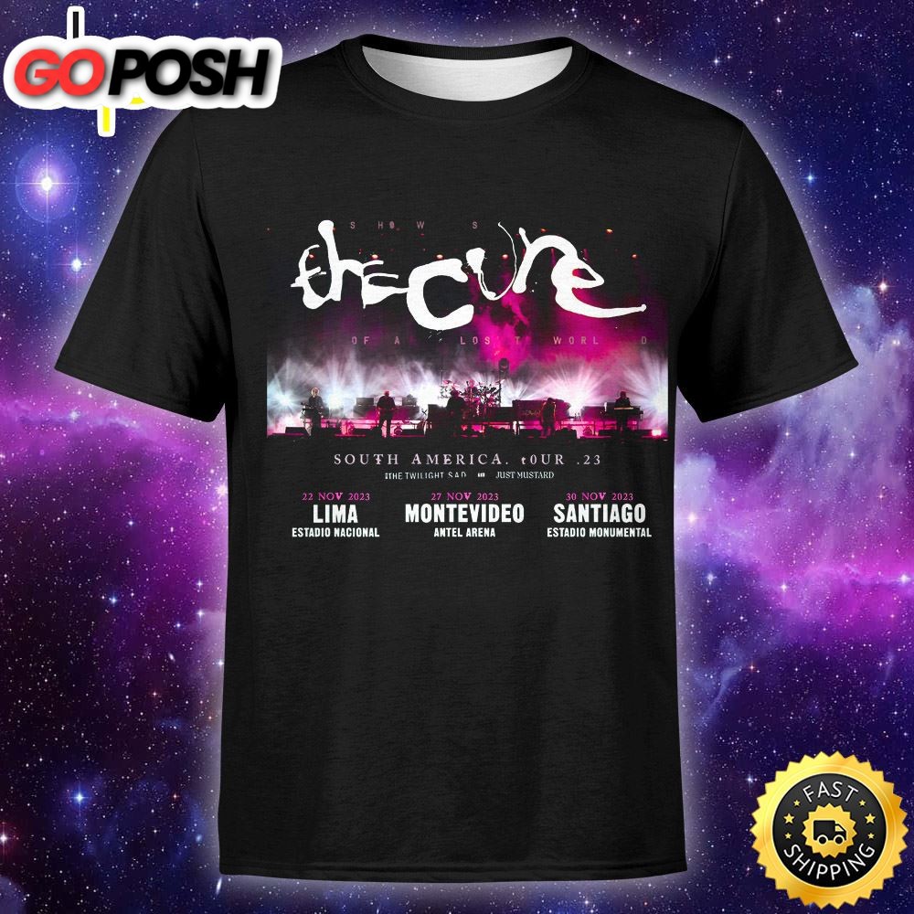 The Cure The Shows Of A Lost World 2025 Tour Will Take Place In Lima Unisex T-Shirt