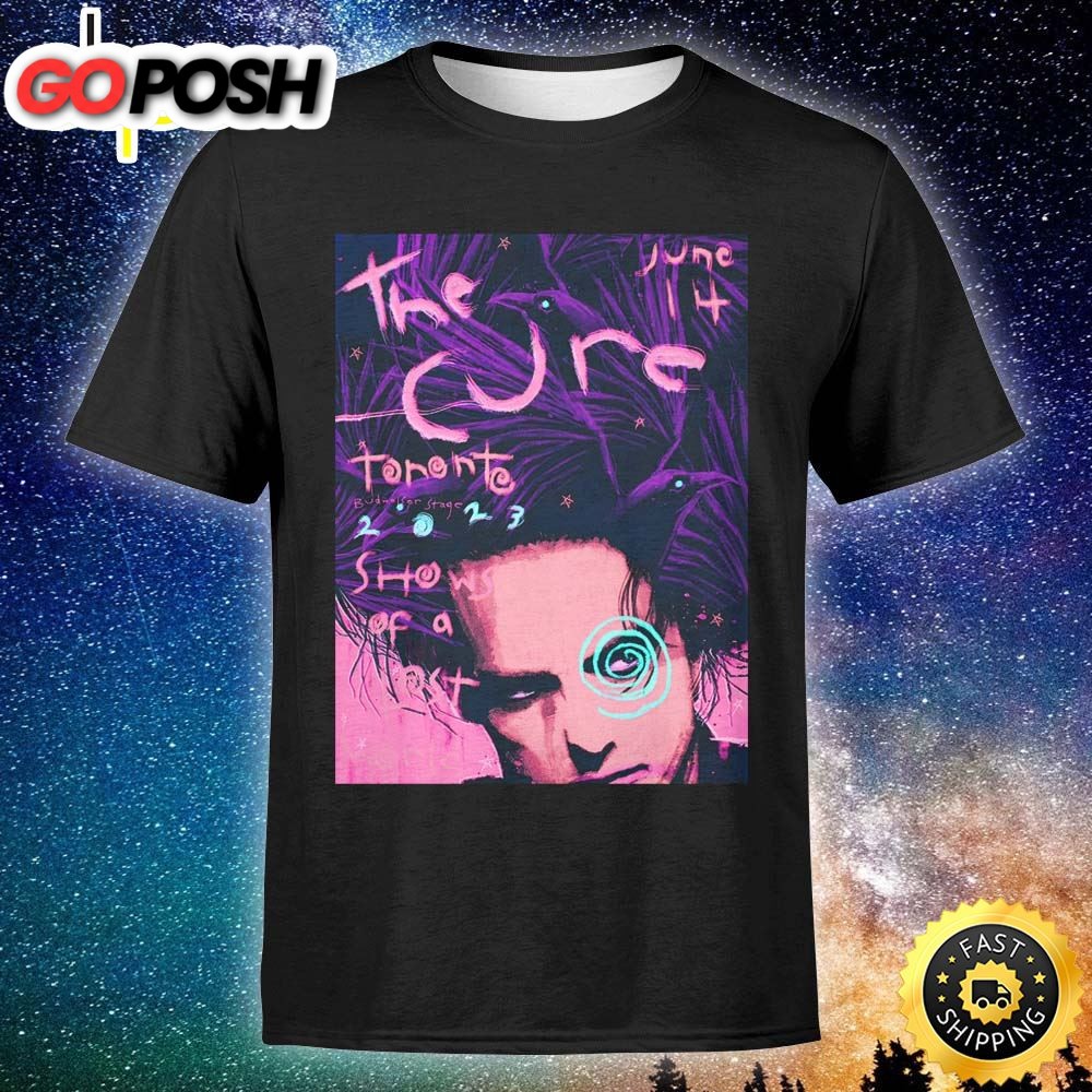The Cure Toronto June 14 Tour 2025 Unisex T-Shirt