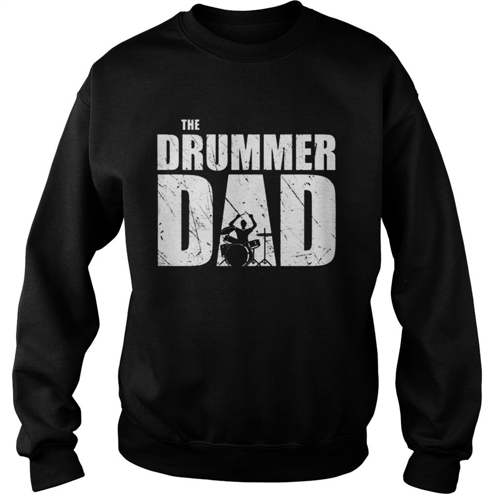 The Drummer Dad Drums shirt