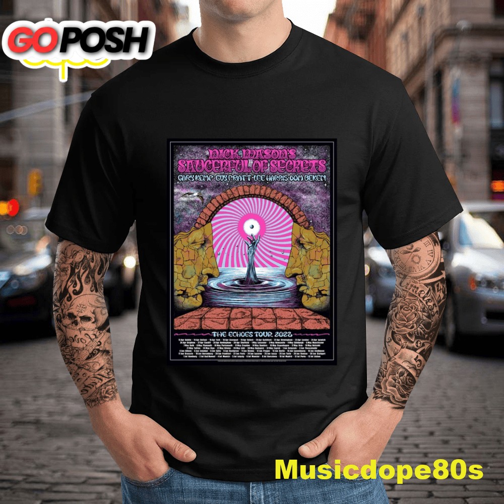 The Echoes Tour 2025 – Nick Mason Saucerful Of Secrets Announces North American Tshirt