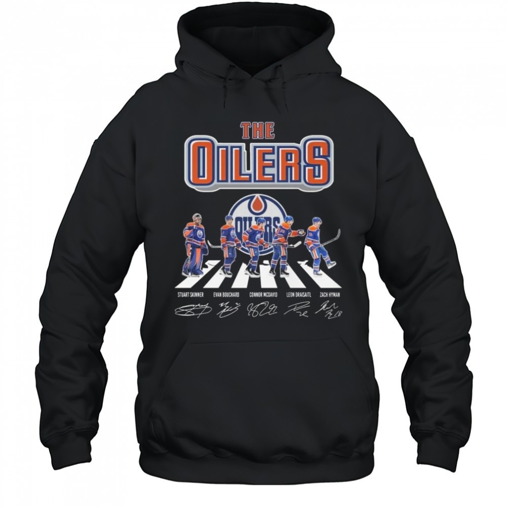 The Edmonton Oilers Signatures Walking 2025 Shirt