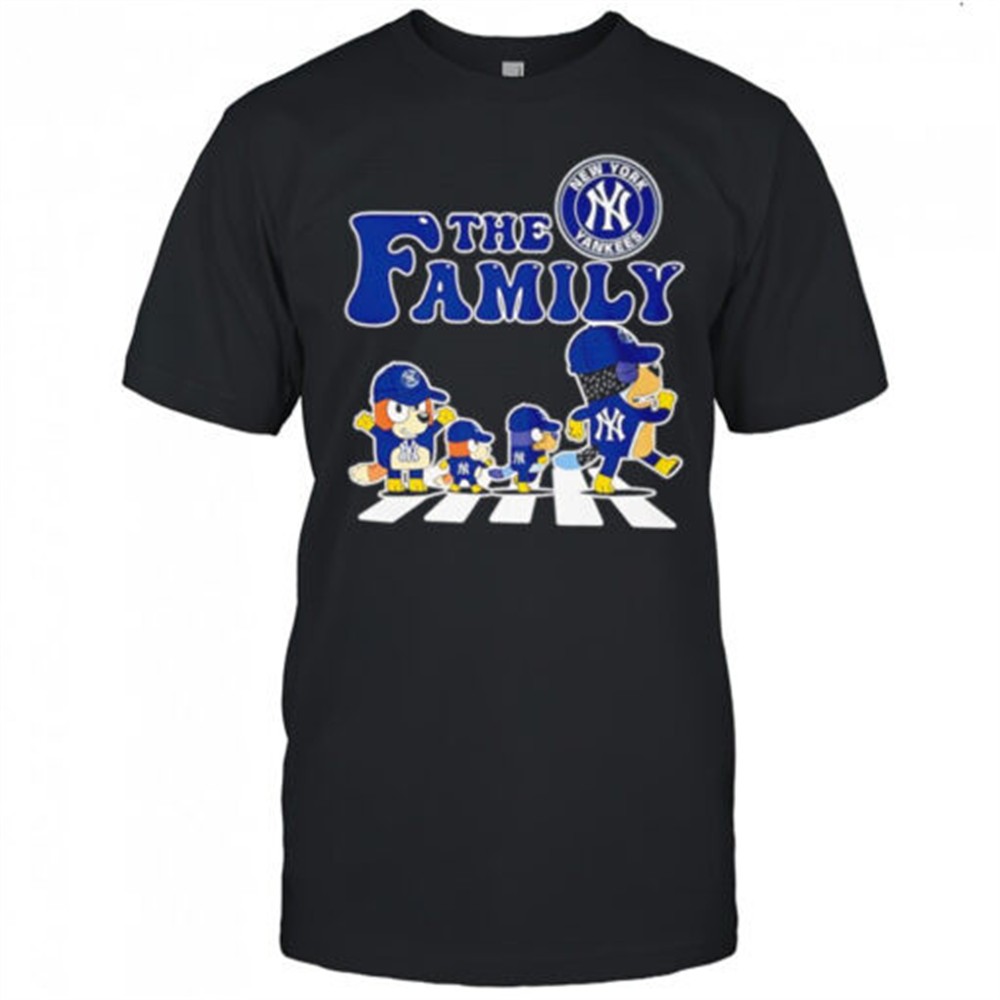 the-family-bluey-vs-new-york-yankees-mlb-baseball-abbey-road-shirt-3cqlavhp The Family Bluey vs New York Yankees MLB Baseball Abbey Road shirt