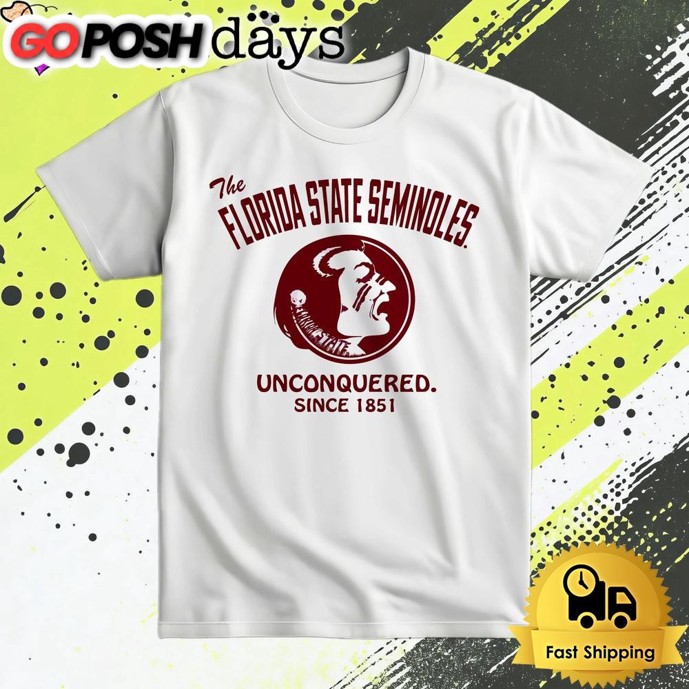 The Florida State Seminoles Football Unconquered T Shirt