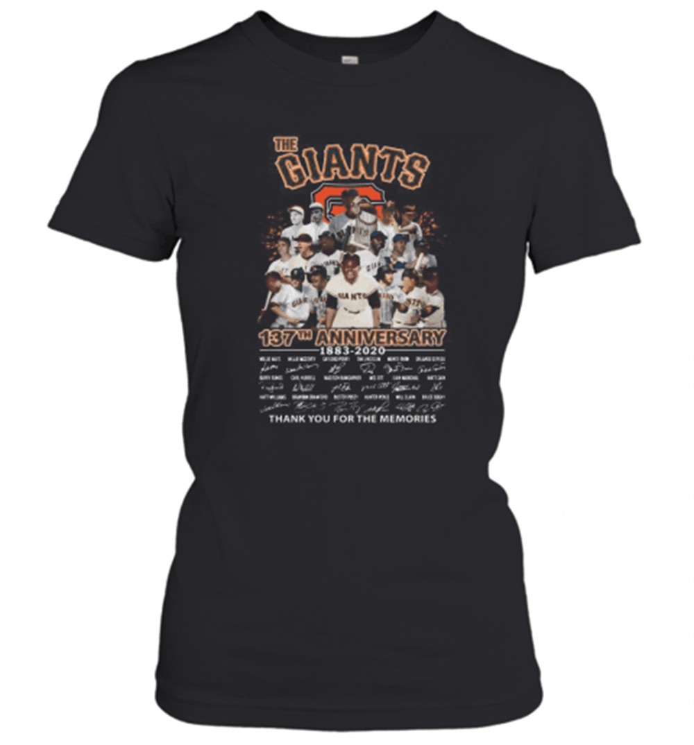 the-giants-137th-anniversary-1883-2020-thank-you-for-the-memories-signature-t-sh-4moh2i3e The Giants 137Th Anniversary 1883 2020 Thank You For The Memories Signature T-Shirt