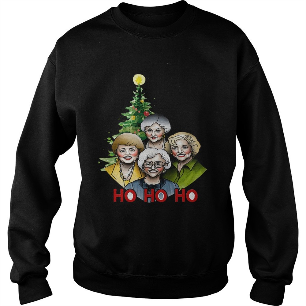 The Golden Girl Ho Ho Ho Christmas Tree shirt