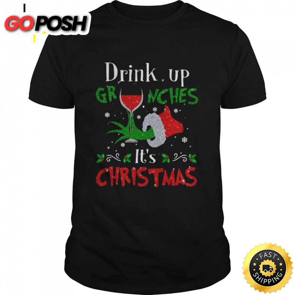 The Grinch Hand Drink Grinches Its Christmas Shirt
