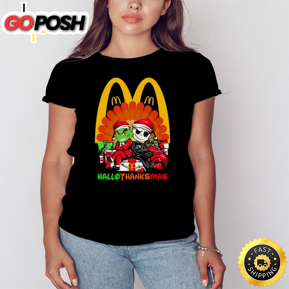 The Grinch Mcdonalds Hallothanksmas 2025 Shirt
