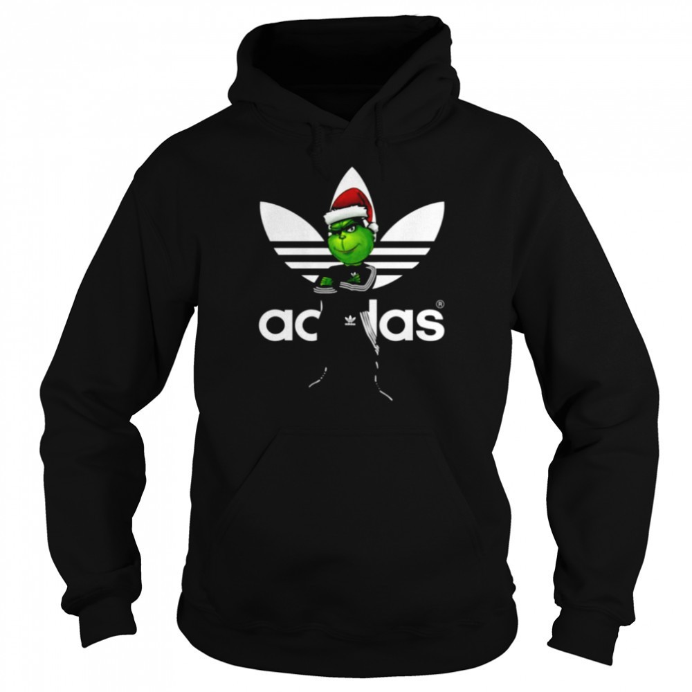 The Grinch santa Adidas Christmas 2025 shirt