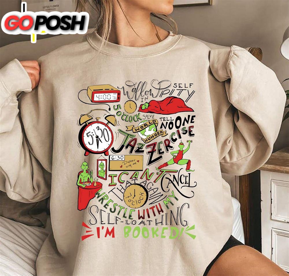 The Grinch Schedule Christmas Shirt, Christmas Shirt