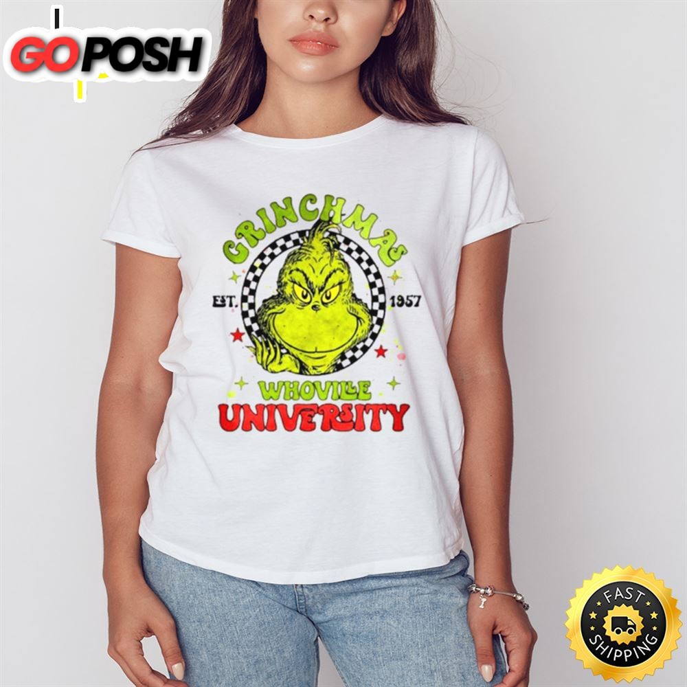 The Grinch Whoville University 1957 Shirt