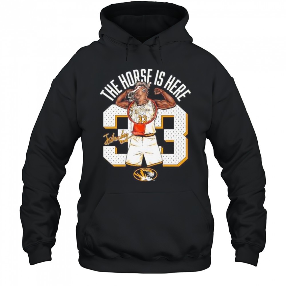 The horse is here no 33 Joshua Gray Missouri Tigers shirt