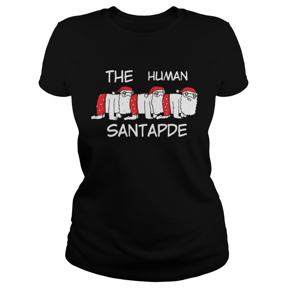 The Human Santapede Ugly Christmas Shirt
