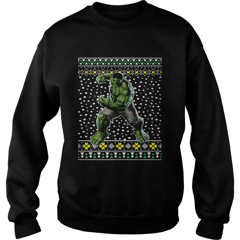 The Incredible Hulk Ugly Christmas shirt
