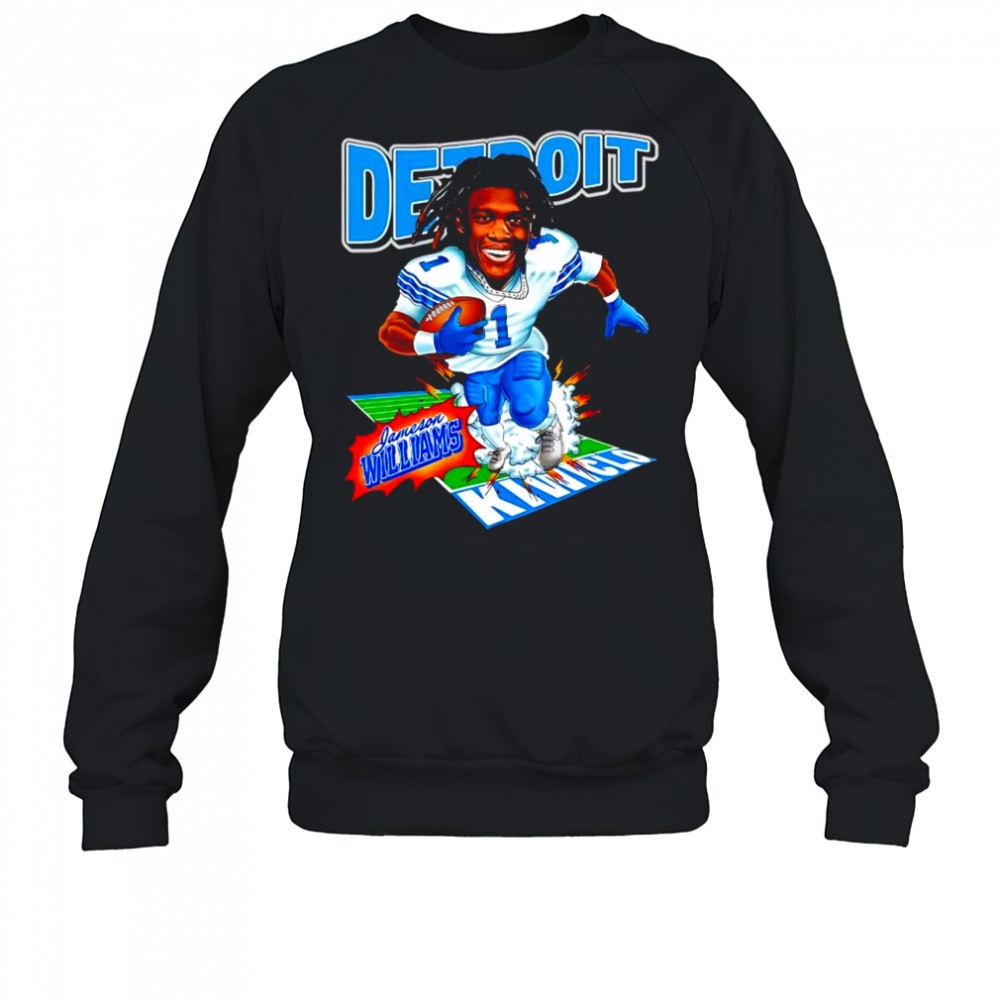 the-jameson-williams-detroit-lions-player-collection-shirt-fage2tir The Jameson Williams Detroit Lions player collection shirt