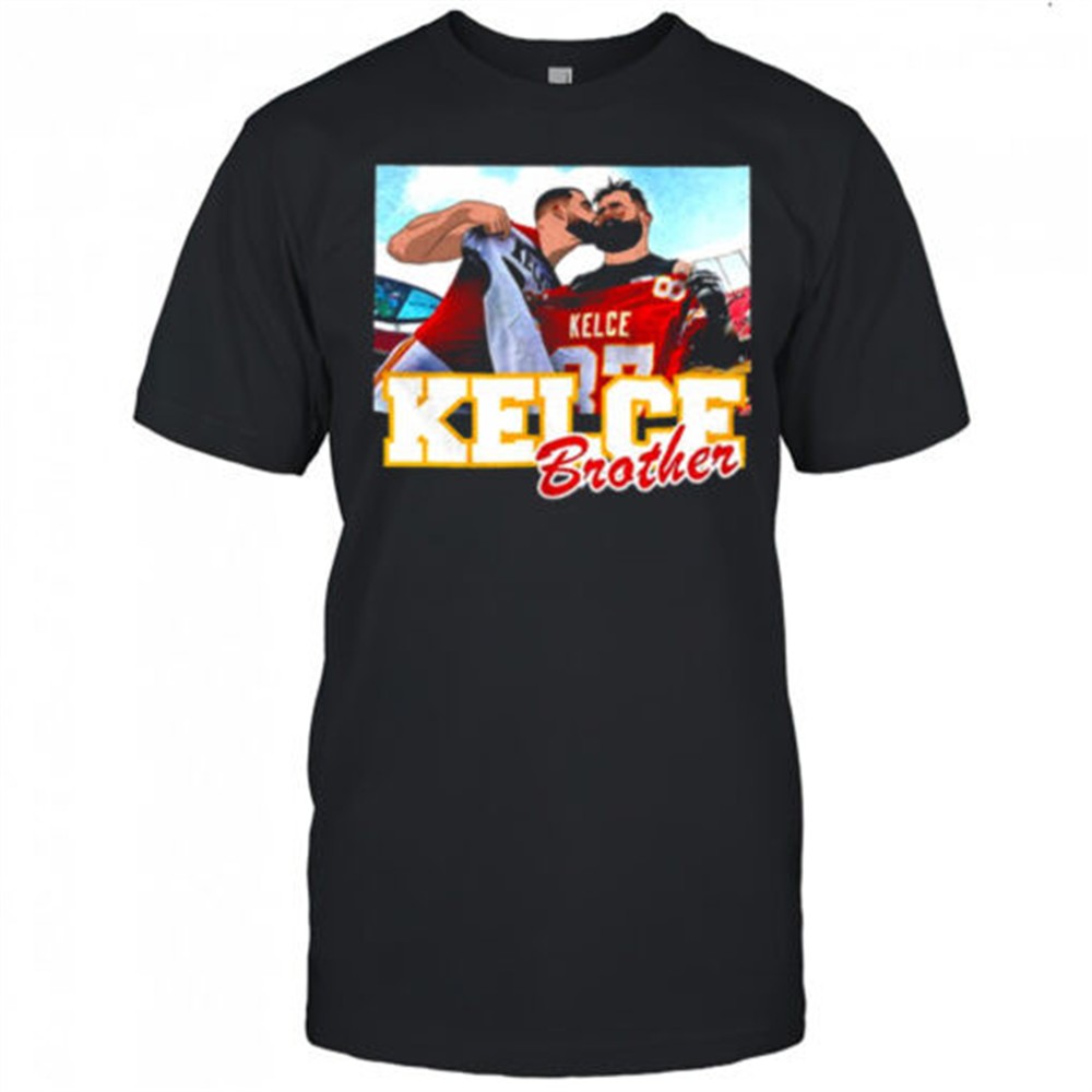 the-kelces-brothers-cartoon-shirt-5oyi0fkj The Kelces Brothers cartoon shirt
