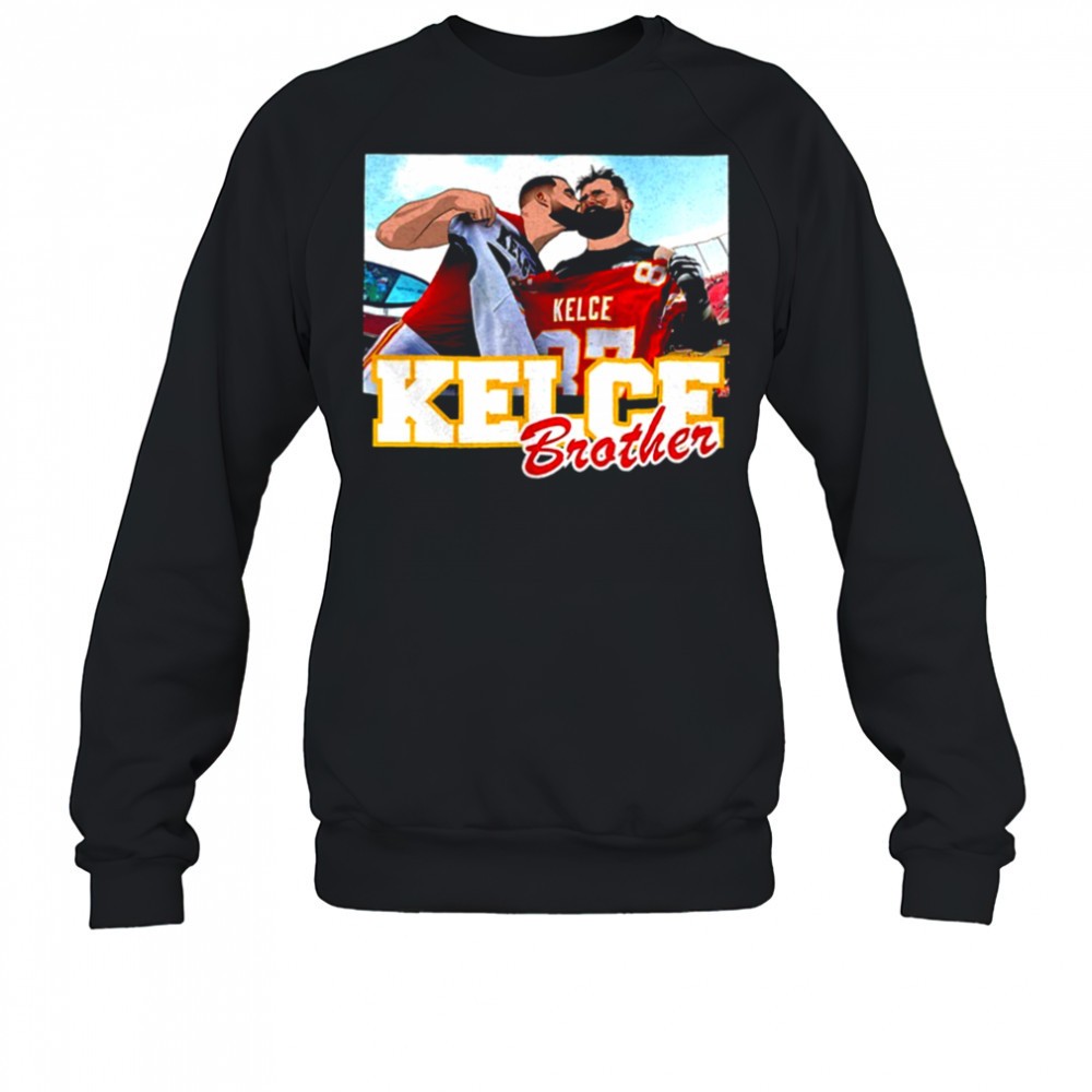 the-kelces-brothers-cartoon-shirt-5oyi0fkj The Kelces Brothers cartoon shirt