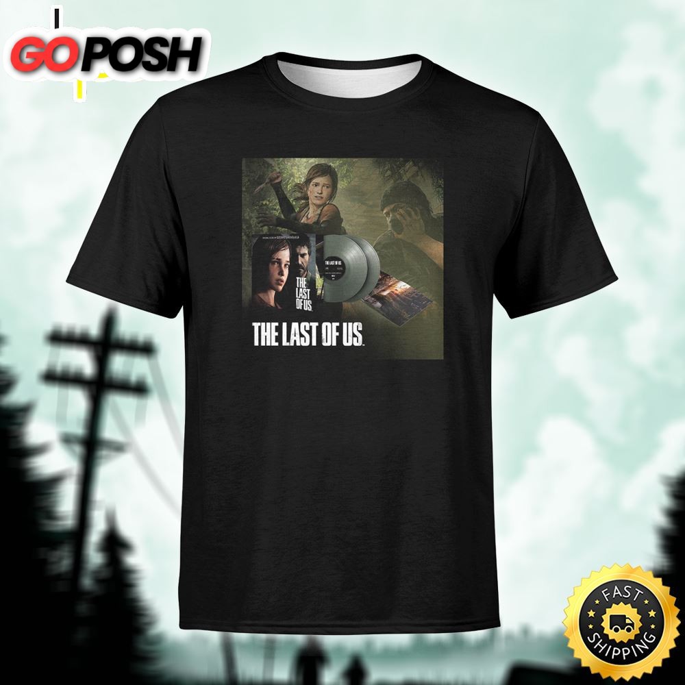 The Last Of Us Poster 2025 Unisex Black T-Shirt