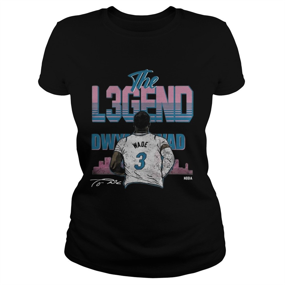 The Legend Dwyane Wade 3 tshirt