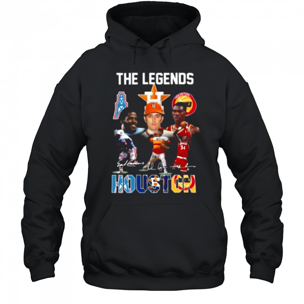 The Legends Of Houston Logo Shirt
