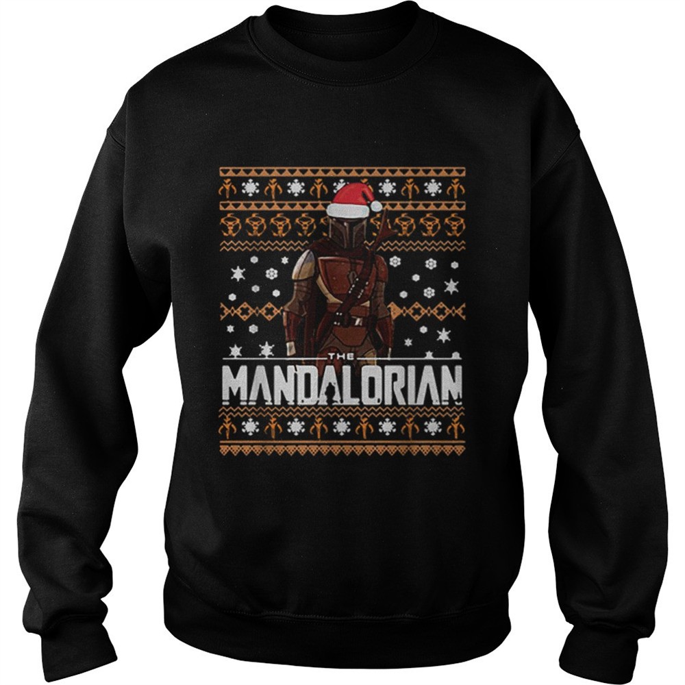 The Mandalorian ugly Christmas shirt