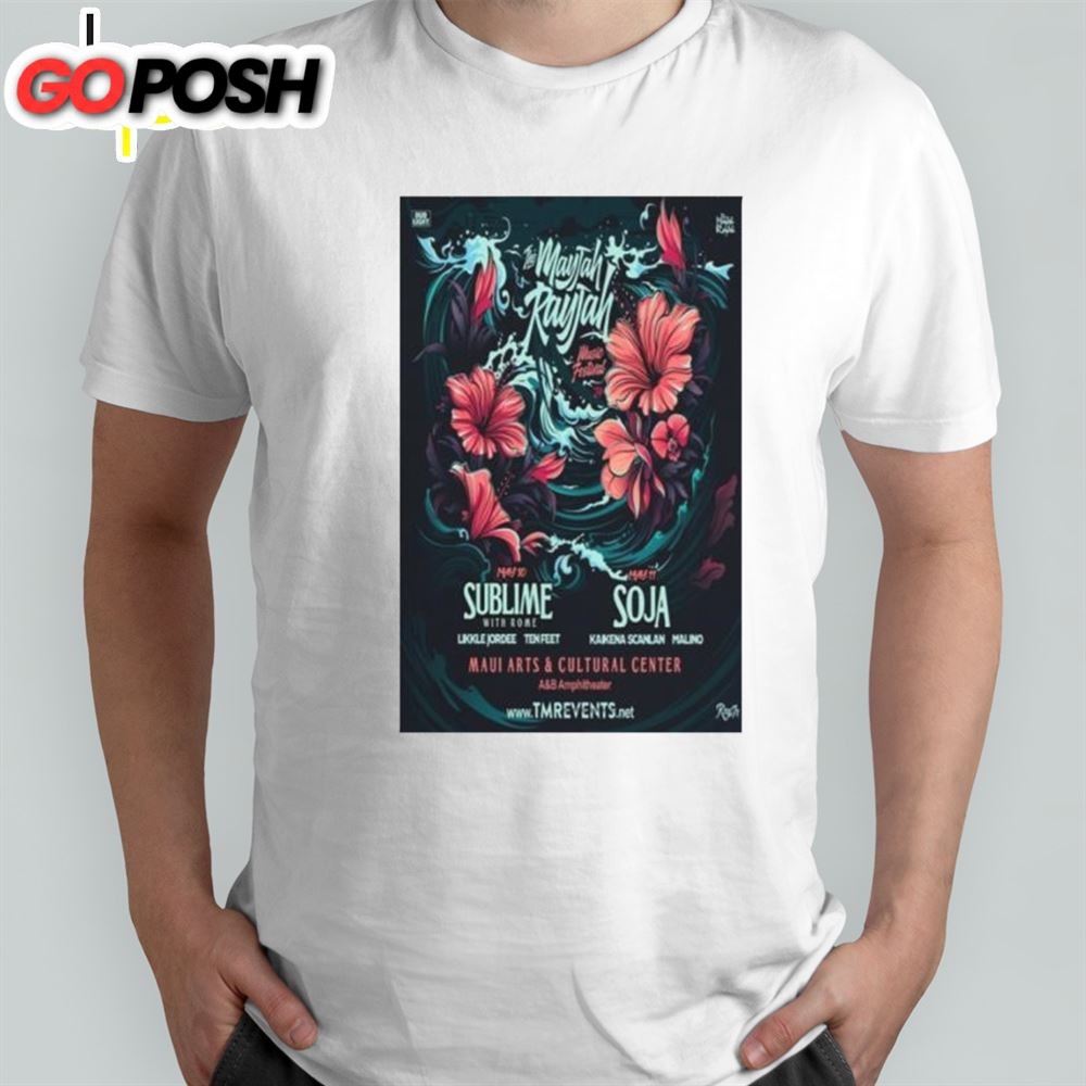 The MayJah RayJah Music Festival 2025 May 10 Aloha Stadium T-shirt