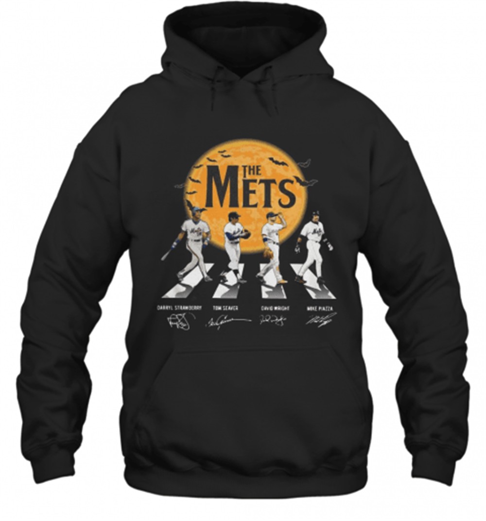 The Mets Halloween Abbey Road Signature T-Shirt