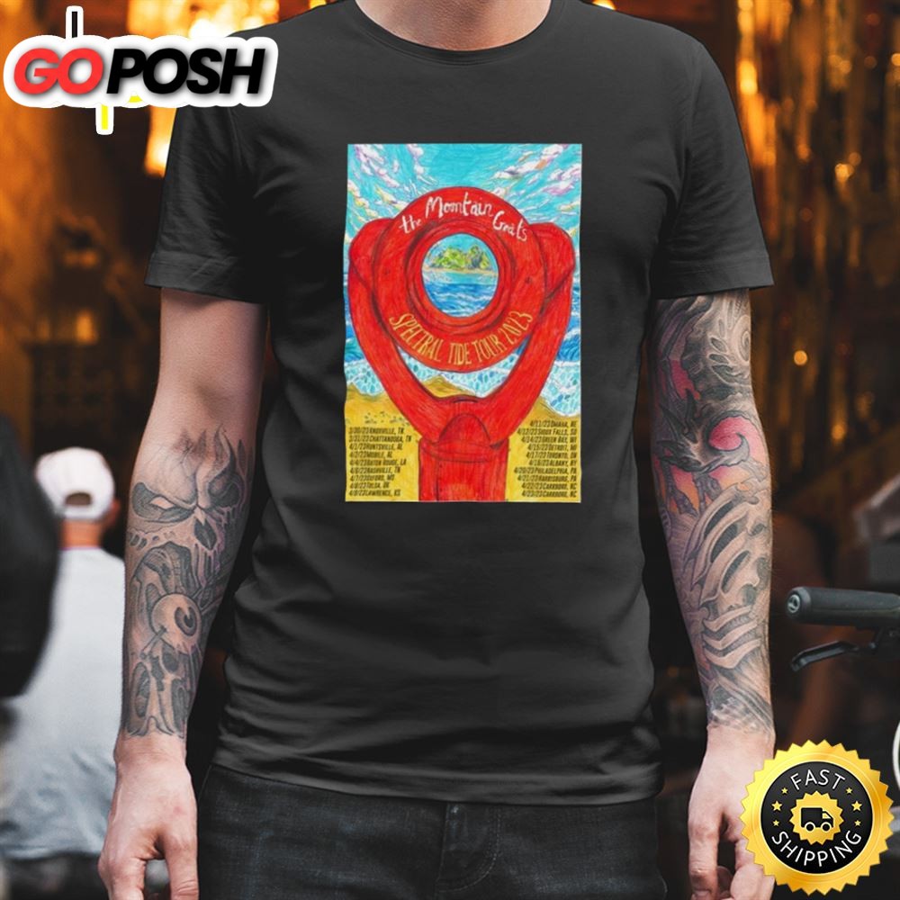 The Mountain Goats The Spectral Tide Tour 2025 T-shirt