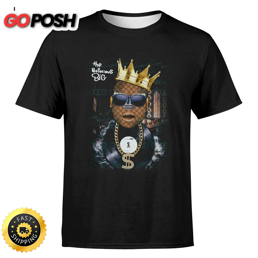The Notorious Big Ready For Die Vinyl T-Shirt