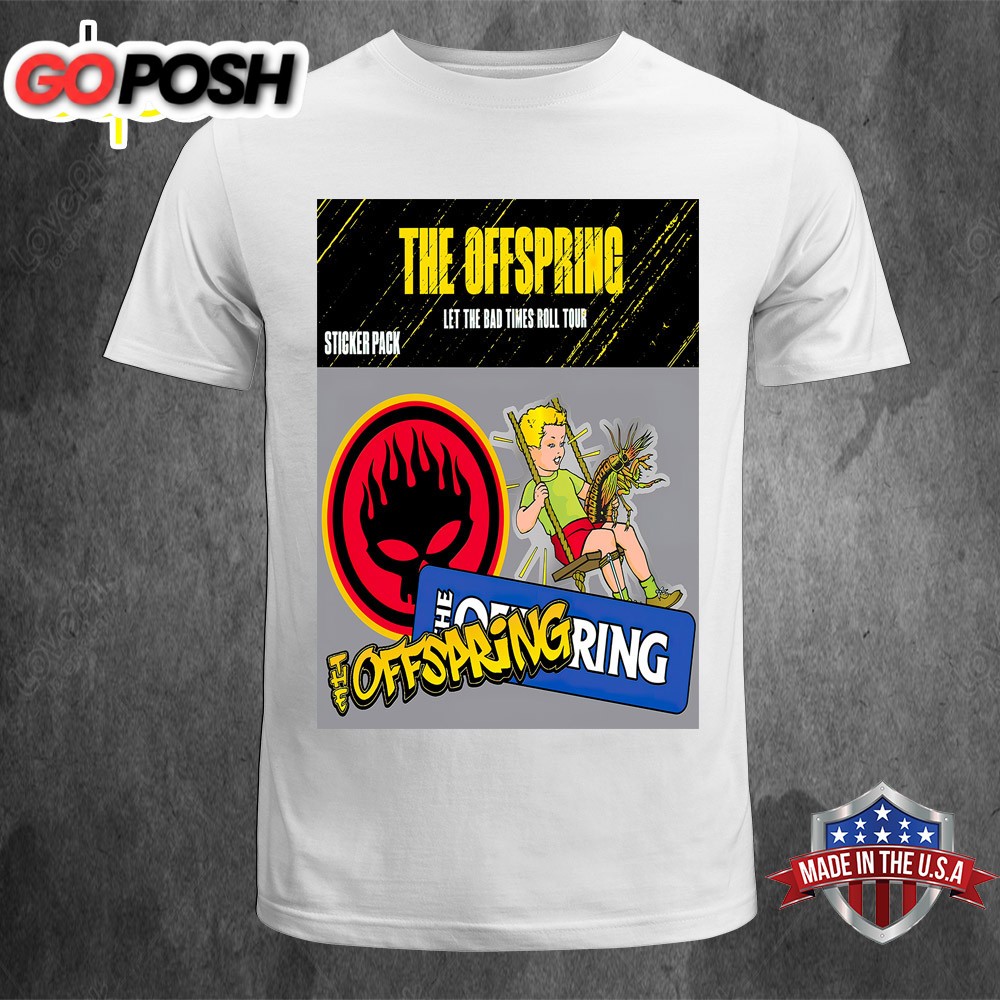 The Offspring Tour 2025 Let The Bad Times Roll Tour Unisex T-Shirt